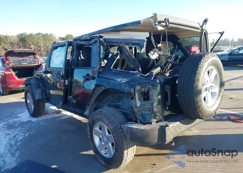 2011 Jeep Wrangler Unlimited Sport from USA, damaged, VIN 1J4BA3H13BL553516